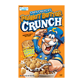 Quaker Cap'n Crunch's Peanut butter sweetened corn & oat cereal Full-Size Picture